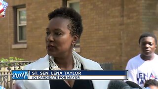 State Sen. Lena Taylor announces run for mayor