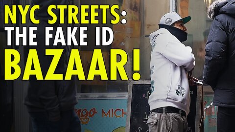Gang-Run FAKE ID Markets Flourish on NYC Streets: Green Cards & IDs Sold OPENLY to Newcomers