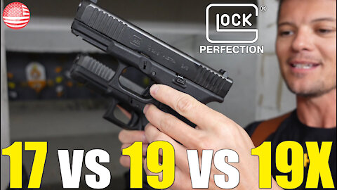 Glock 17 vs Glock 19 vs Glock 19X (The BEST 9mm Glock)