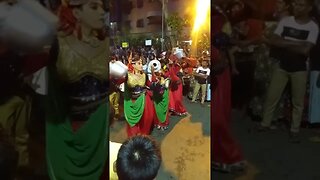 Kudam Dancing Hindu Chariot Festival