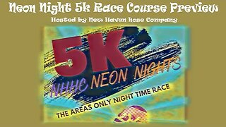 Neon Nights 5k Race Course Preview Connellsville PA New Haven Hose Company
