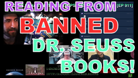 Your Best Fiend @notdan Reads A Banned Dr. Seuss Book During An Episode Of HACKER.REHAB!