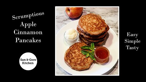 Scrumptious Apple Cinnamon Pancakes Recipe