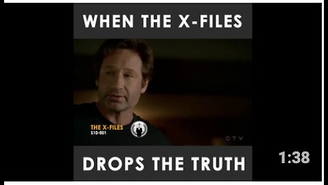 The Truth is Out there...When X-Files drops the TRUTH