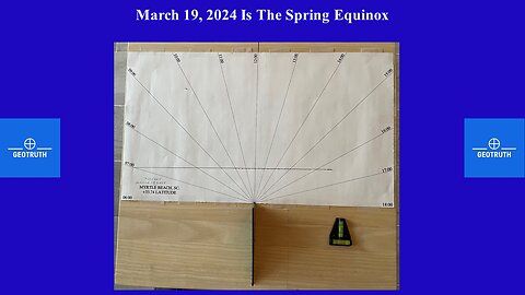 March 19 2024 is The Spring Equinox