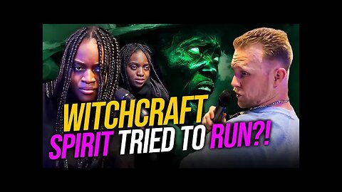 A WITCHCRAFT Spirit Tried To Run Away From Me?!😱