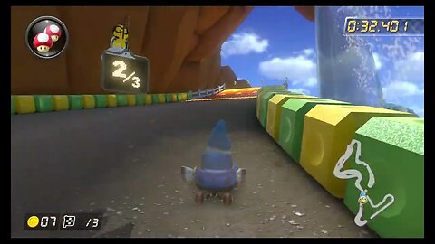 Mario Kart 8 Deluxe DLC Wave 5 Time Trials - Wii Koopa Cape (200cc) - 1:35.471