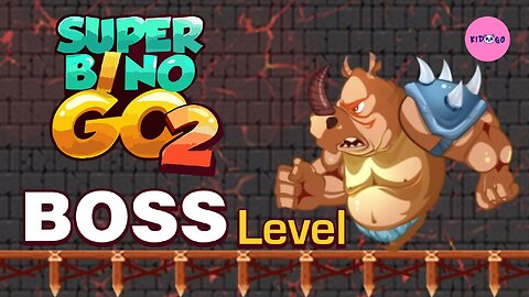 Super Bino Go 2 - Boos Level 8-10 Free iOS Game #superbinogo2 #subscribe #gaming #kidoogo