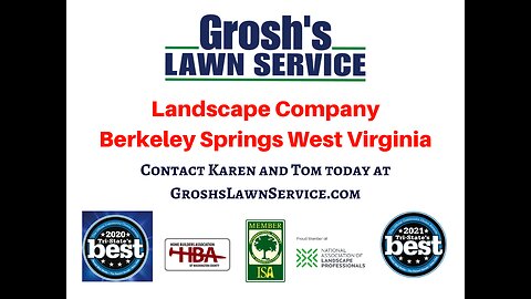 Landscape Company Berkeley Springs West Virginia Fall Planting