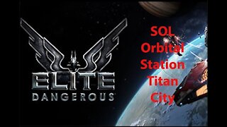 Elite Dangerous: Permit - SOL - Orbital - Station - Titan City - [00073]