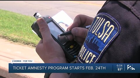 Ticket Amnesty Program Starts Feb. 24
