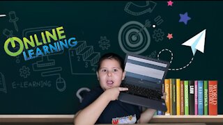 English Learning Online Doing School online During Coronavirus