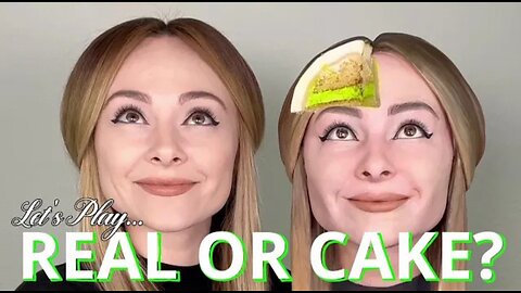 The impossible and ultimate real or cake challenge!
