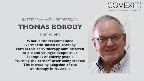 Professor Borody Talks about Early Treatment of COVID-19 - Part 1 - September 2020
