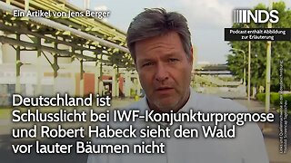 Deutschland Schlusslicht bei IWF-Konjunkturprognose – Habeck sieht den Wald vor lauter Bäumen nicht