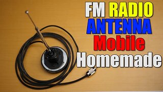FM Radio Station Antenna Portable Homemade For FM Transmitter low Power Broadcast