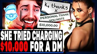 Youtuber Charges $902 A Month For A SINGLE DM & Gets DESTROYED By Mr Beast! Emma Chamberlain OOF