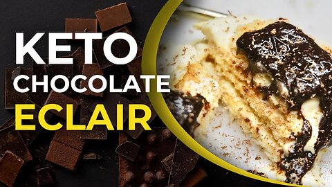 Keto Chocolate Éclair