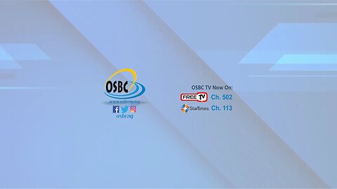 SECURITY AND YOU ON OSBC TV 20 / 03/ 23