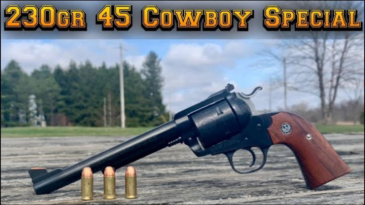 45 Cowboy Special with a 230gr 45 ACP Bullet with Hodgdon HP38