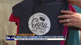 MADE IN IDAHO: Local company fighting hunger one T-shirt at a time