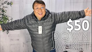 $50 Insulated Puffer Down Jacket Review