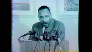 Martin Luther King Jr. discusses segregation in Milwaukee