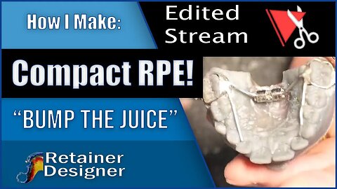 Edited Live Stream: My secrets to Constructing Compact (2 Arm) RPE!