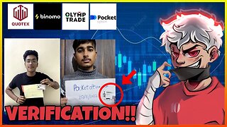 How to Complete Selfie Verification on Quotex OR Pocket option || BINARY Account Verification