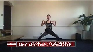 Detroit dance instructor victim of racial attack during virtual class