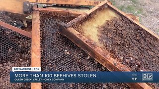 Beehives stolen from Queen Creek business