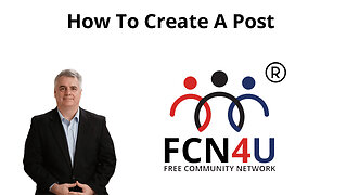 How to create a post on FCN4U