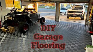 Dream Garage Build Part 2 / Half Price RaceDeck Garage Floor / Installation and Review