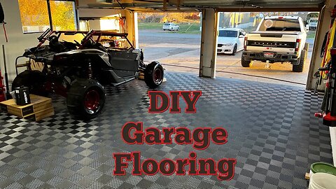 Dream Garage Build Part 2 / Half Price RaceDeck Garage Floor / Installation and Review