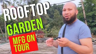 Rooftop Garden Tour - Tajpur Bazar Bangladesh Tour