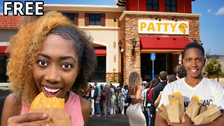 I Opened A Free Patty Shop In Jamaica