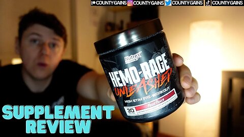 Nutrex - Hemo Rage Unleashed Review | BEST PREWORKOUT YOU CAN BUY