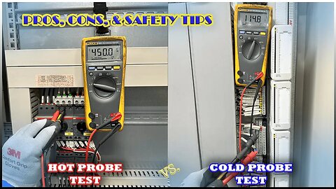 #Probing! Techniques for Beginners | Hot Vs. Cold Multimeter Probe Test