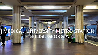 Tbilisi Walks: Medical University Metro Station