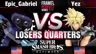 FPS3 Online Losers Quarters - Epic_Gabriel (R.O.B.) vs. USAE PvE | Yez (Ike/Cloud) - Smash Ultimate