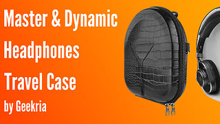 Master & Dynamic Over-Ear Headphones Travel Case, Hard Shell Headset Carrying Case | Geekria