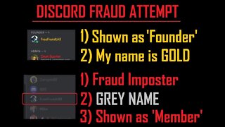 FRAUD WARNING URGENT PLEASE WATCH I WILL NOT ASK YOU FOR MONEY, YOUR EMAIL, OR ACCT INFO.