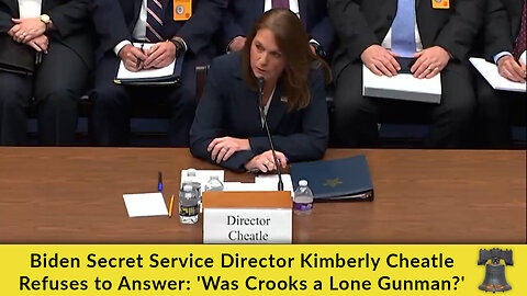 Biden Secret Service Director Kimberly Cheatle Refuses to Answer: 'Was Crooks a Lone Gunman?'