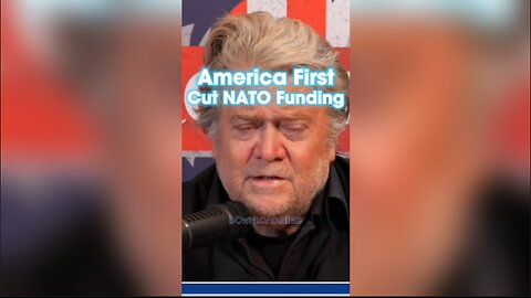 Steve Bannon: Cut Funding To NATO, Ukraine, & Israel, Put America First - 1/5/24