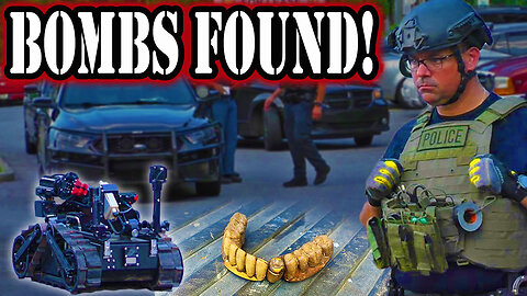 We Found Pipebombs Underwater Scuba Diving! Bomb Squad Called!