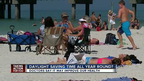 Florida Senate OKs bill for year-round Daylight Saving Time