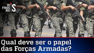 Forças Armadas estão ao lado da democracia