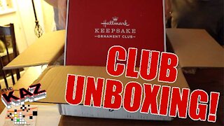 2019 Hallmark Keepsake Ornament Club Unboxing