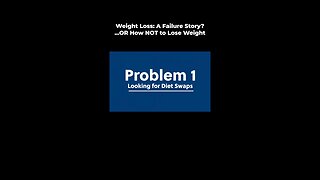 Weight Loss Problems: Looking for Diet Swaps #shorts