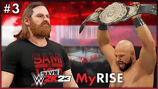 SAMI ZAYN GETS HIS CHAMPIONSHIP REMATCH | WWE 2K23 MyRise Playthrough (Ep. 3)